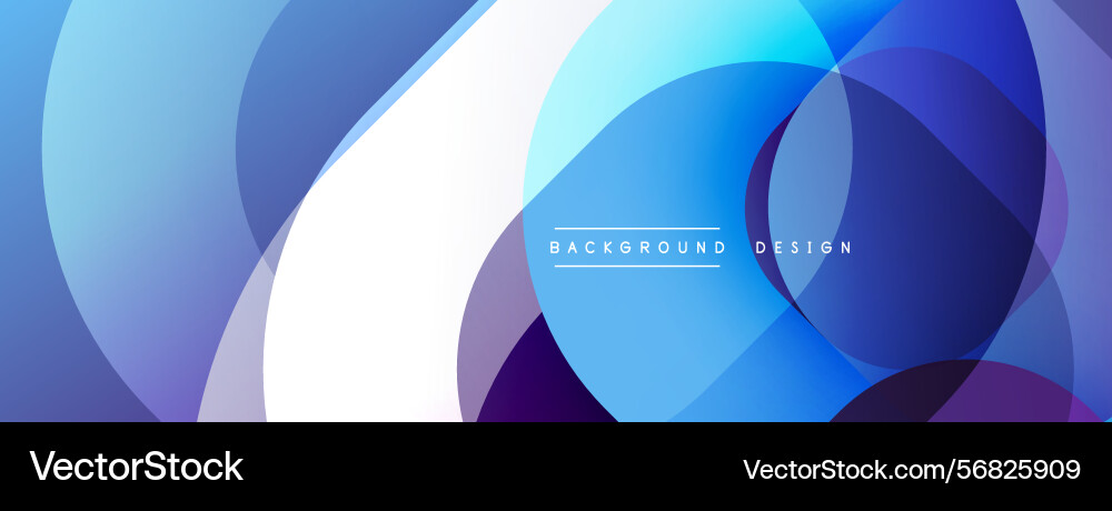 Abstract design features overlapping circles Abstract design features overlapping circles vector image