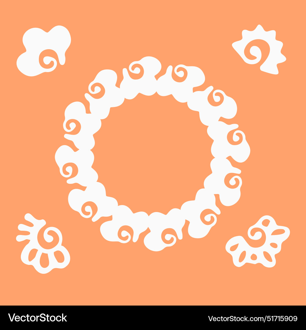 Peach fuzz botanical set texture motif Peach fuzz botanical set texture motif vector image