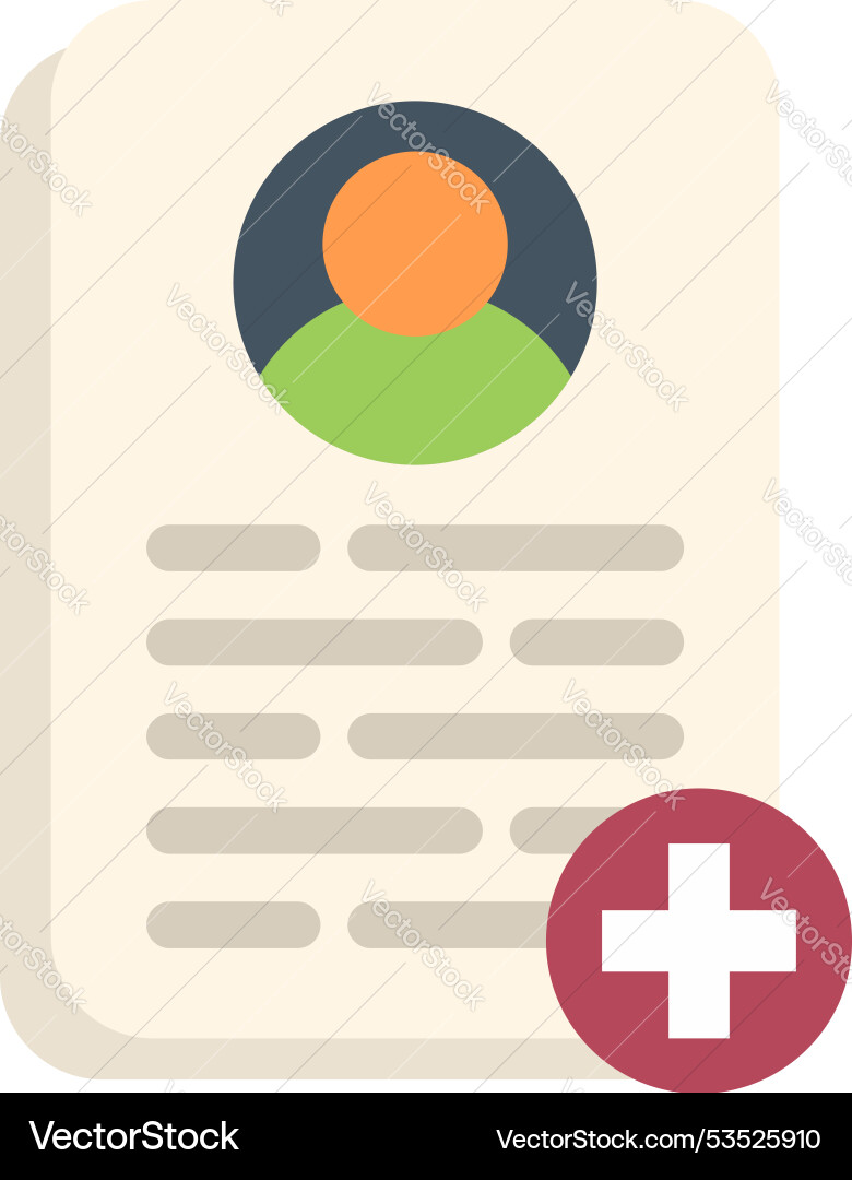 Adding new contact to address book with plus vector image