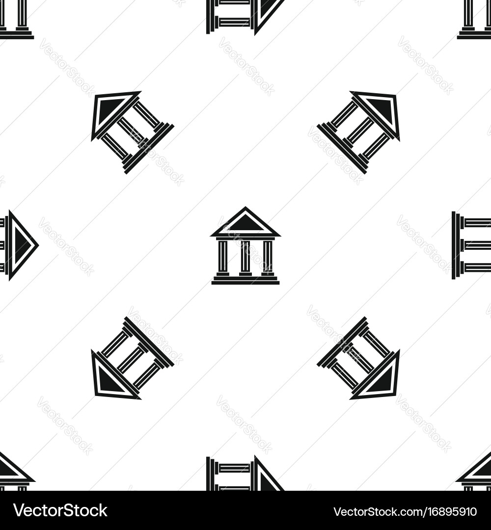 Classical Colonnade Pattern vector image