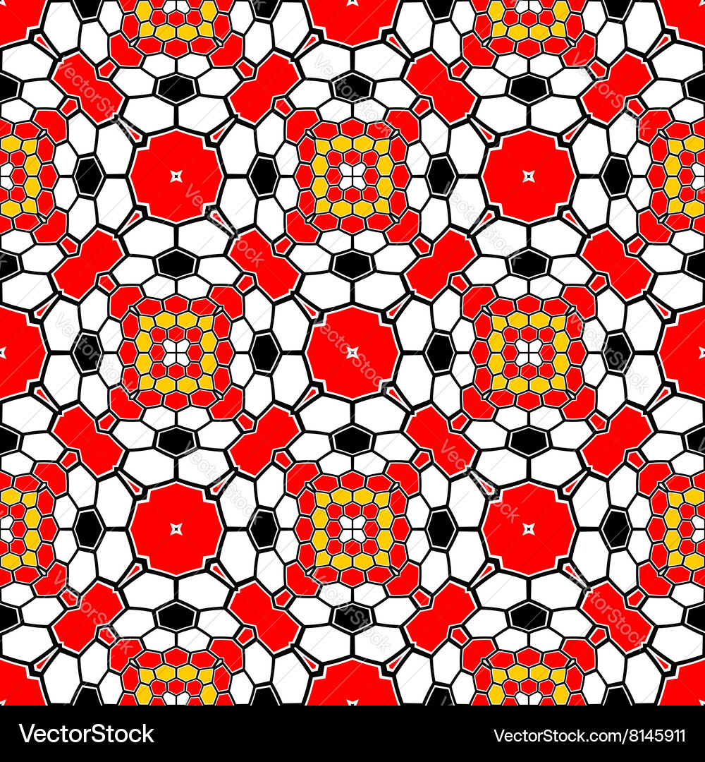 Design seamless colorful mosaic pattern Vector Image