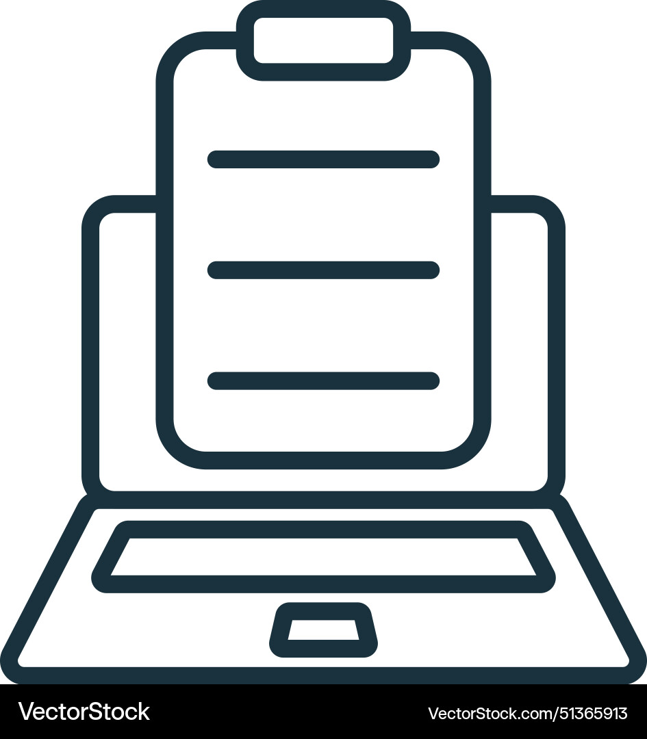 Digital documentation icon monochrome simple Vector Image