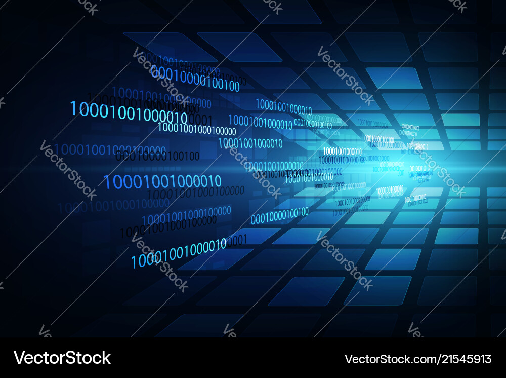 Digital Technology Abstract Background vector image