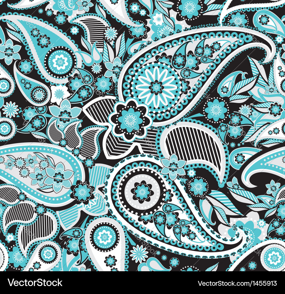 Paisley Pattern Vector Image