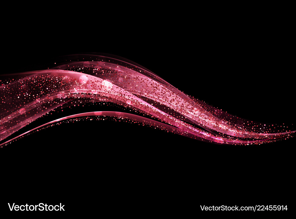 Abstract shiny color gold wave design element Abstract shiny color gold wave design element vector image