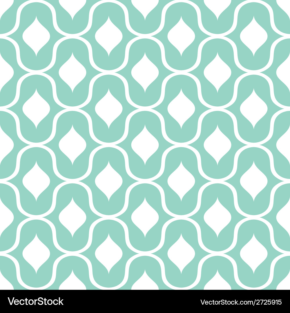 Seamless Repeating Pattern - Geometric Swirls vector image