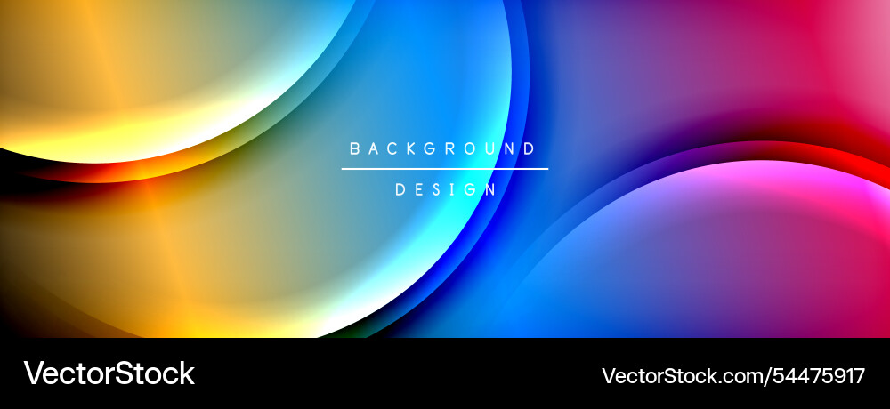 Gradient and shadow wave line geometric background Gradient and shadow wave line geometric background vector image