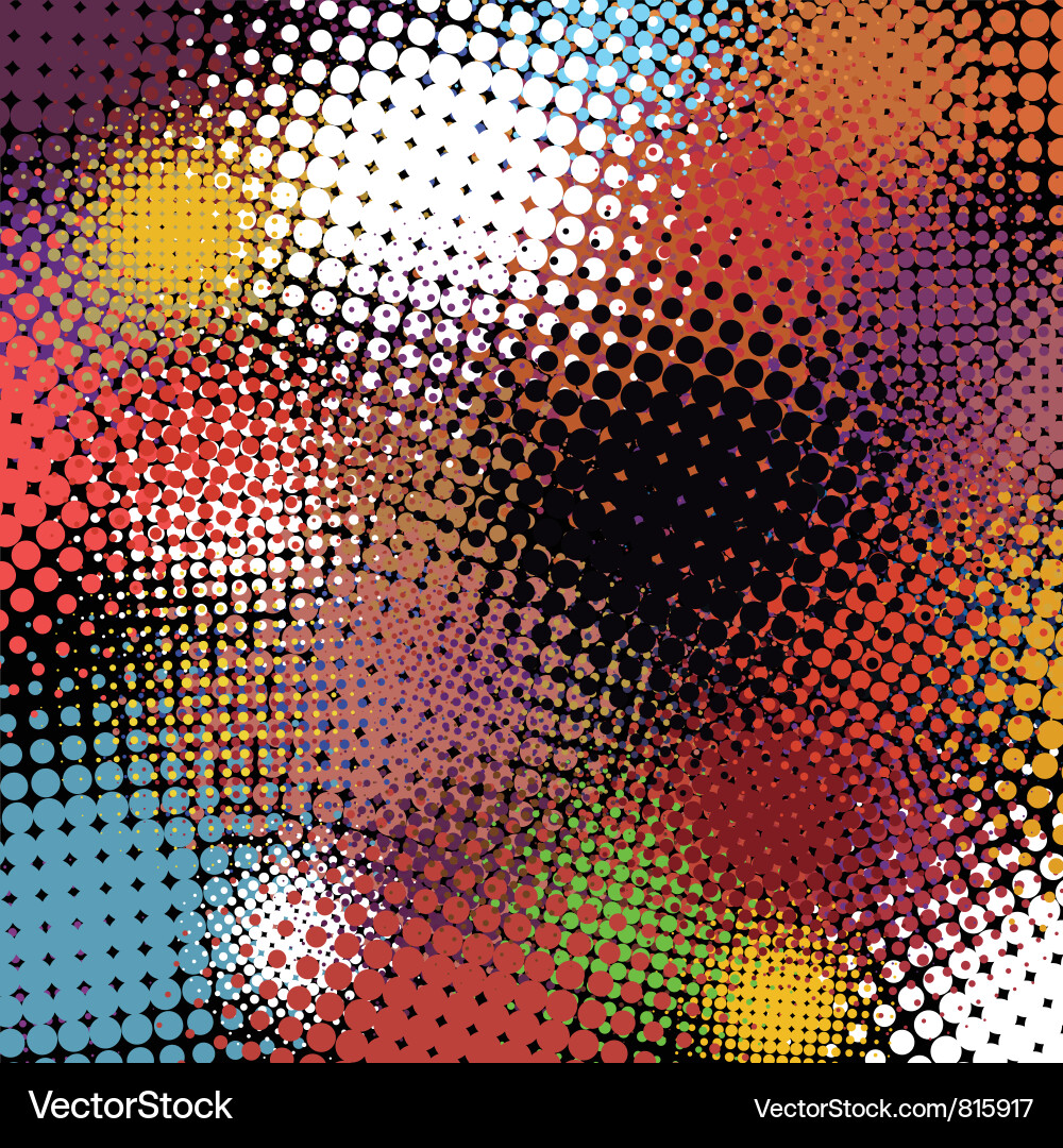Halftone Texture Pattern vector image