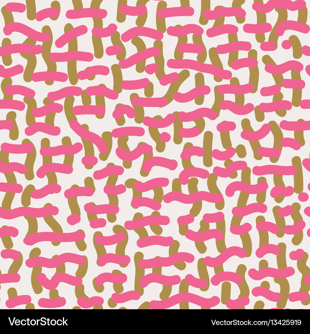 Dashed Line Pattern Vector Image