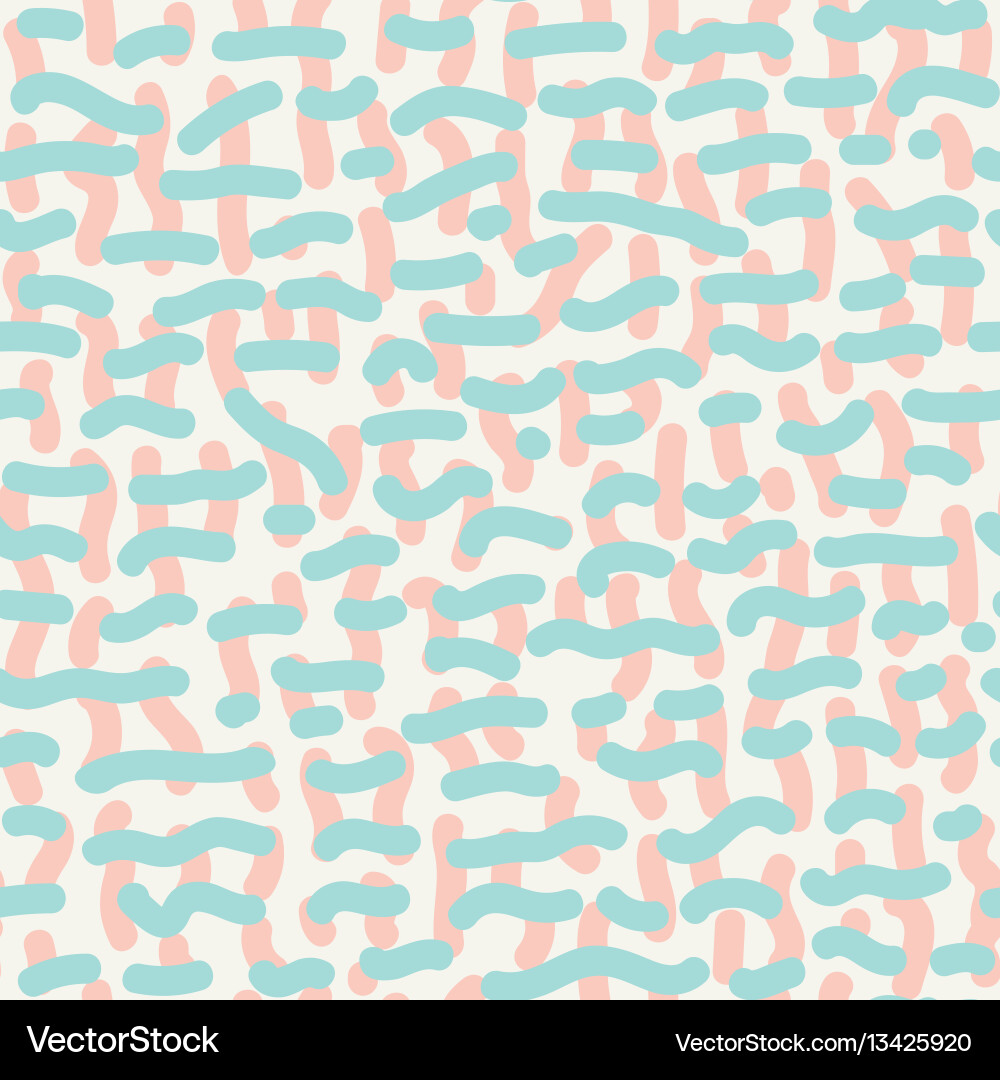 Dashed Line Pattern vector image