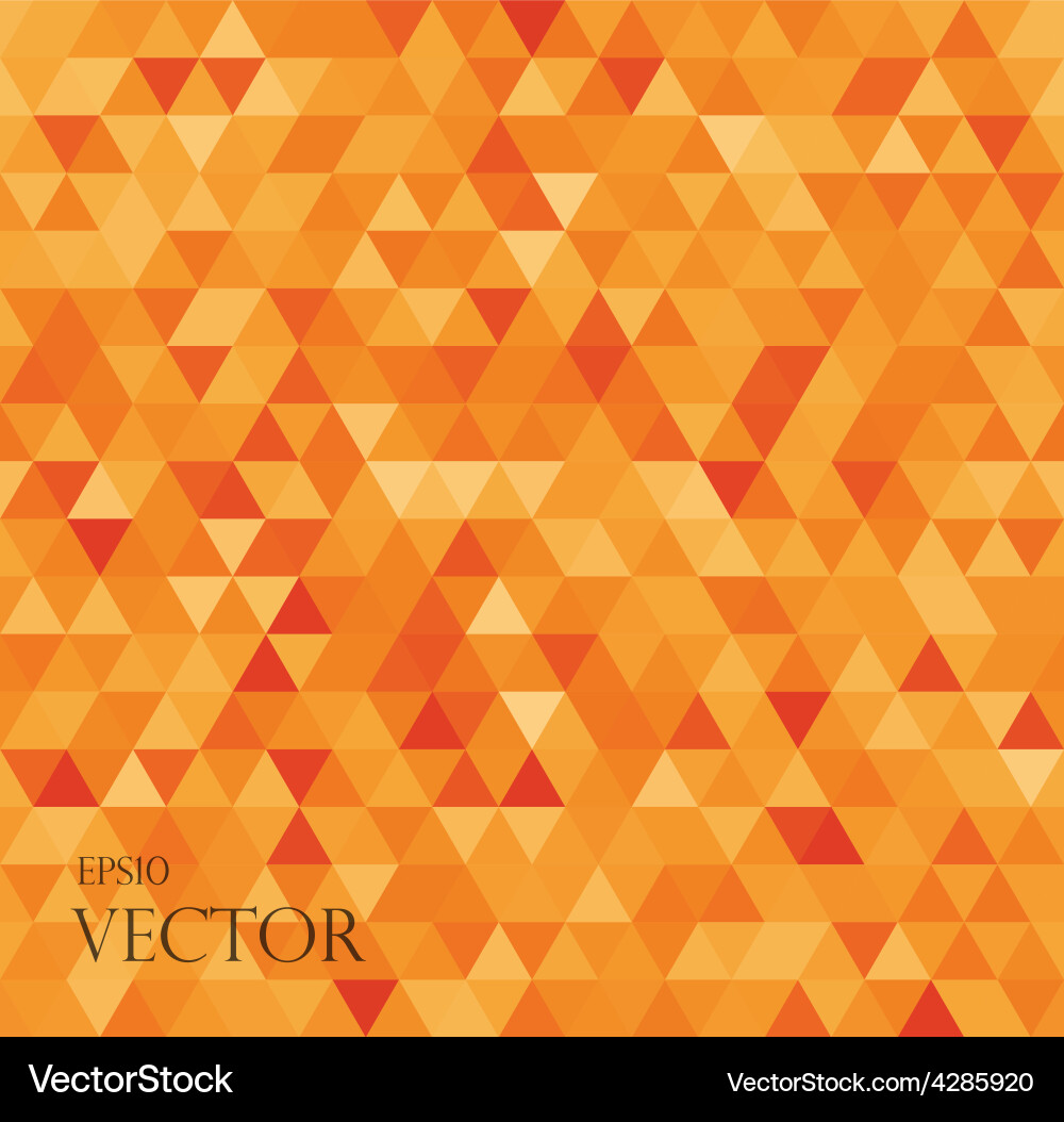 Red Triangle Abstract Background vector image