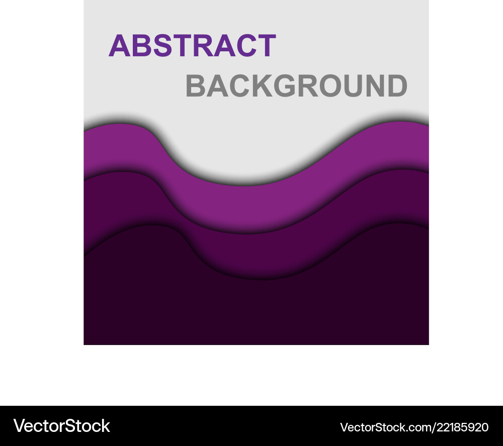 Violet curve shape abstract background vector image