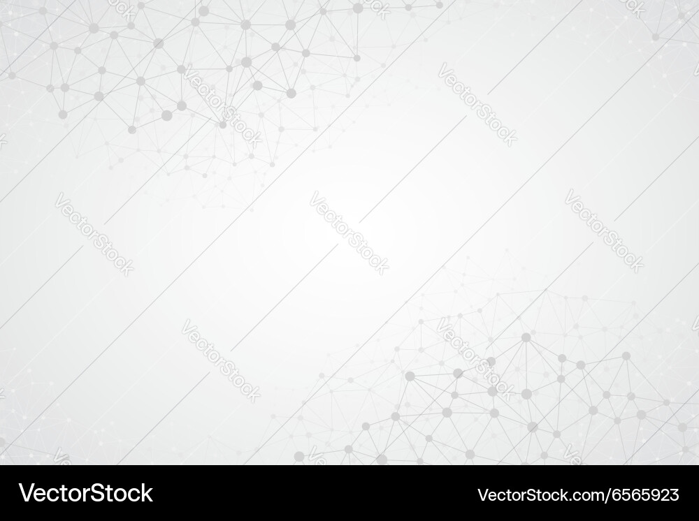 Abstract Tech Network Background vector image
