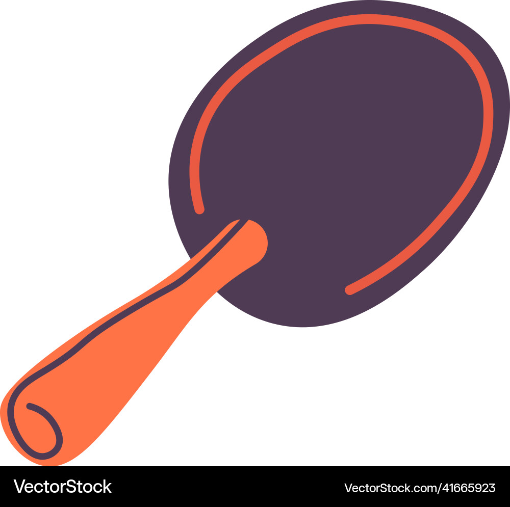 Table tennis racket ping pong equipment Table tennis racket ping pong equipment vector image