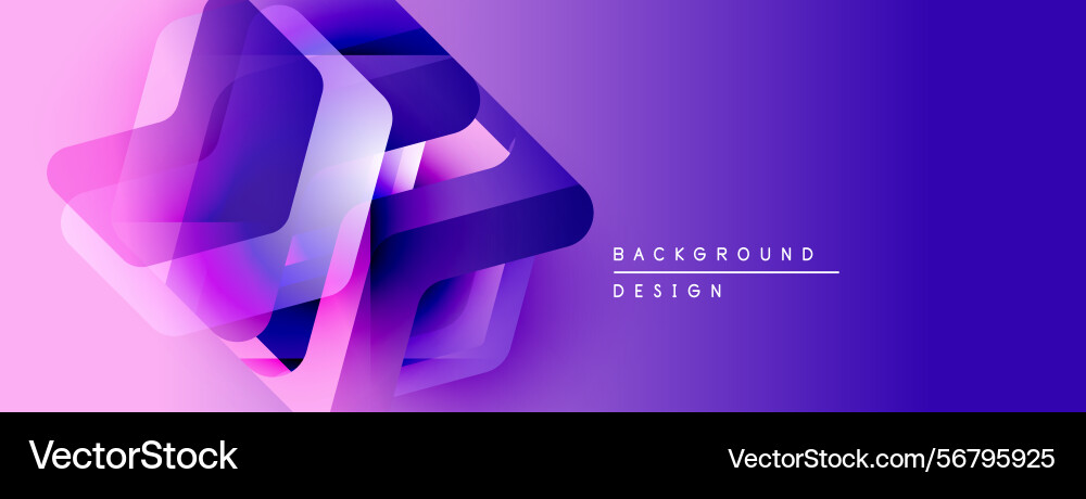 Abstract geometric shapes overlap creating Abstract geometric shapes overlap creating vector image
