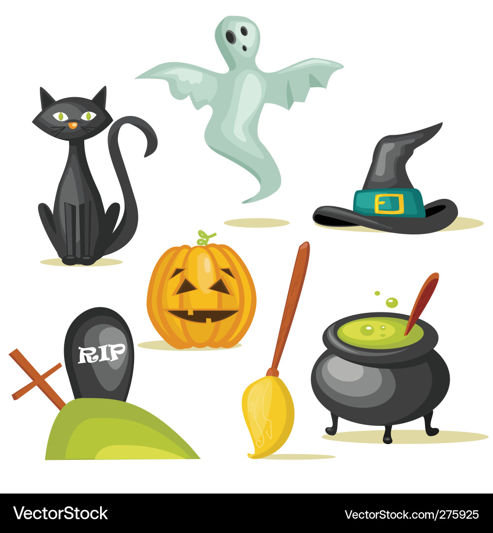 Halloween Pumpkin Icon Vector Image