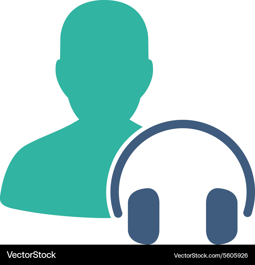 Operator icon from commerce set Vector Image