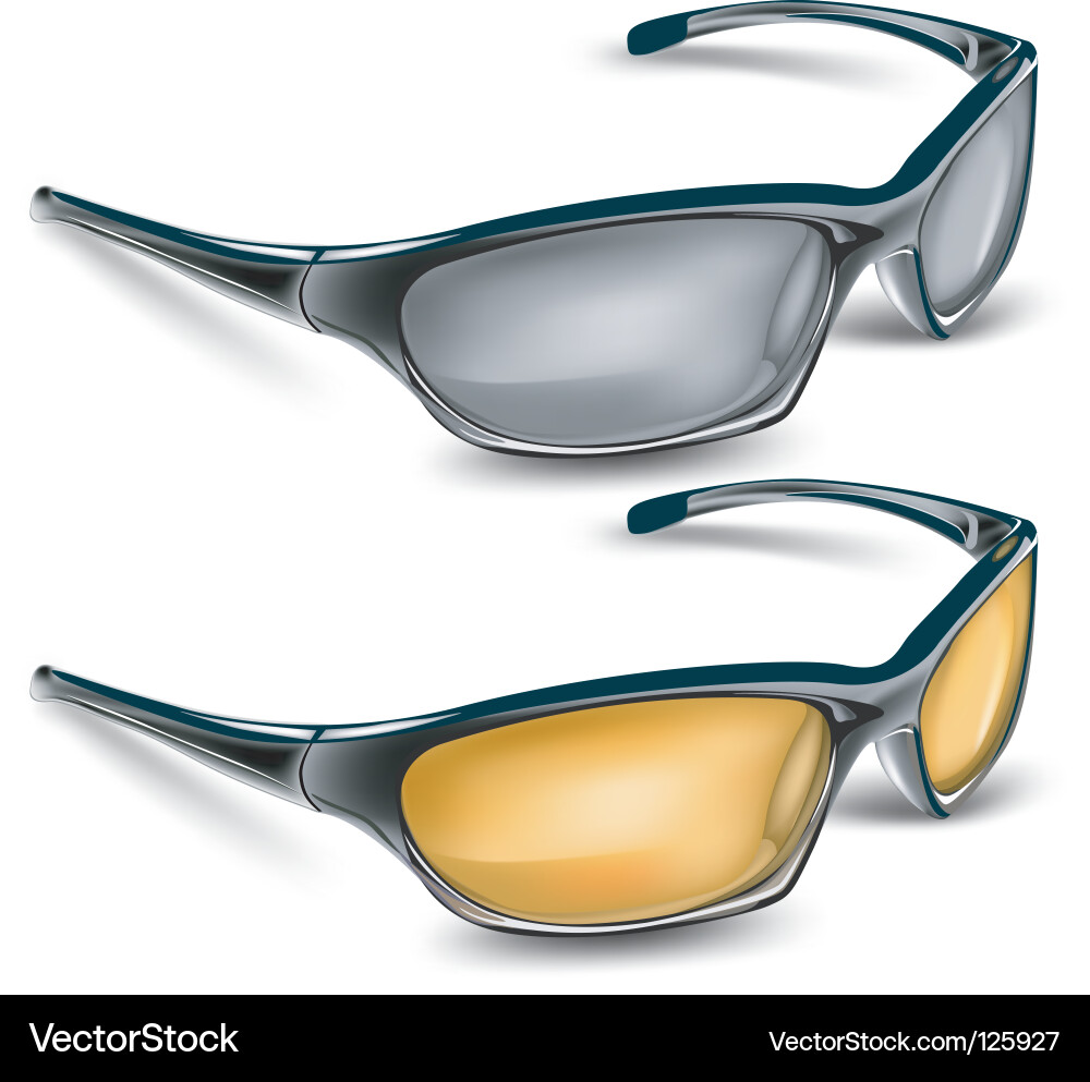 Stylish Sunglasses Vector Image