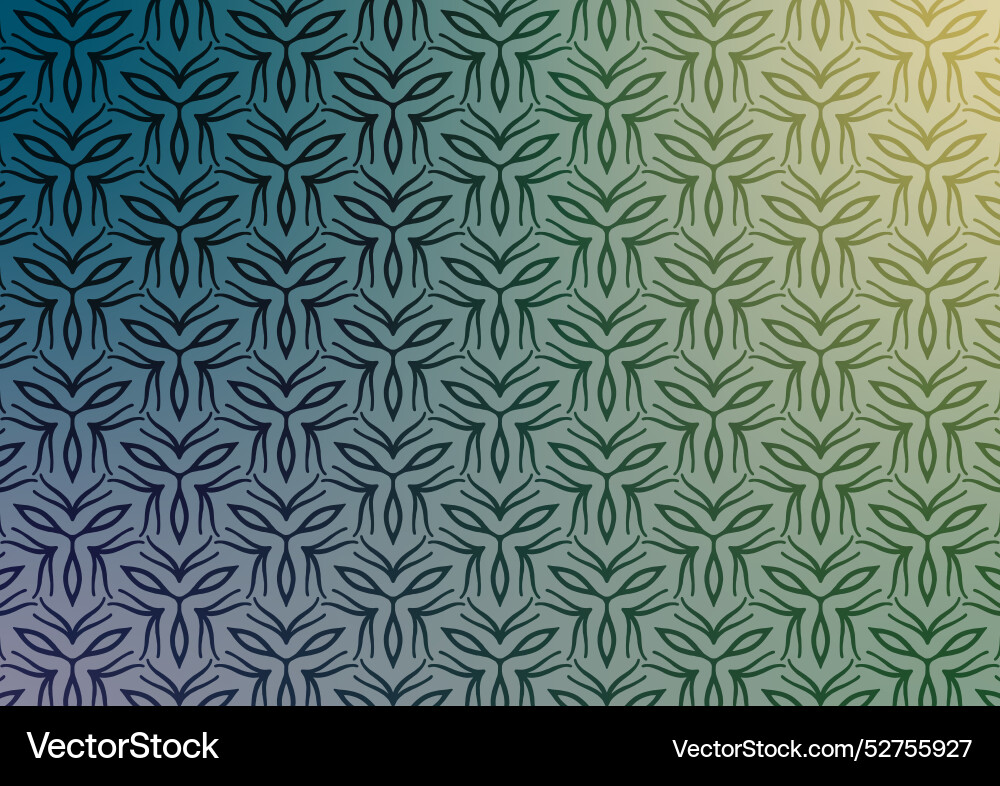 Triangle green light line soft pattern background Triangle green light line soft pattern background vector image