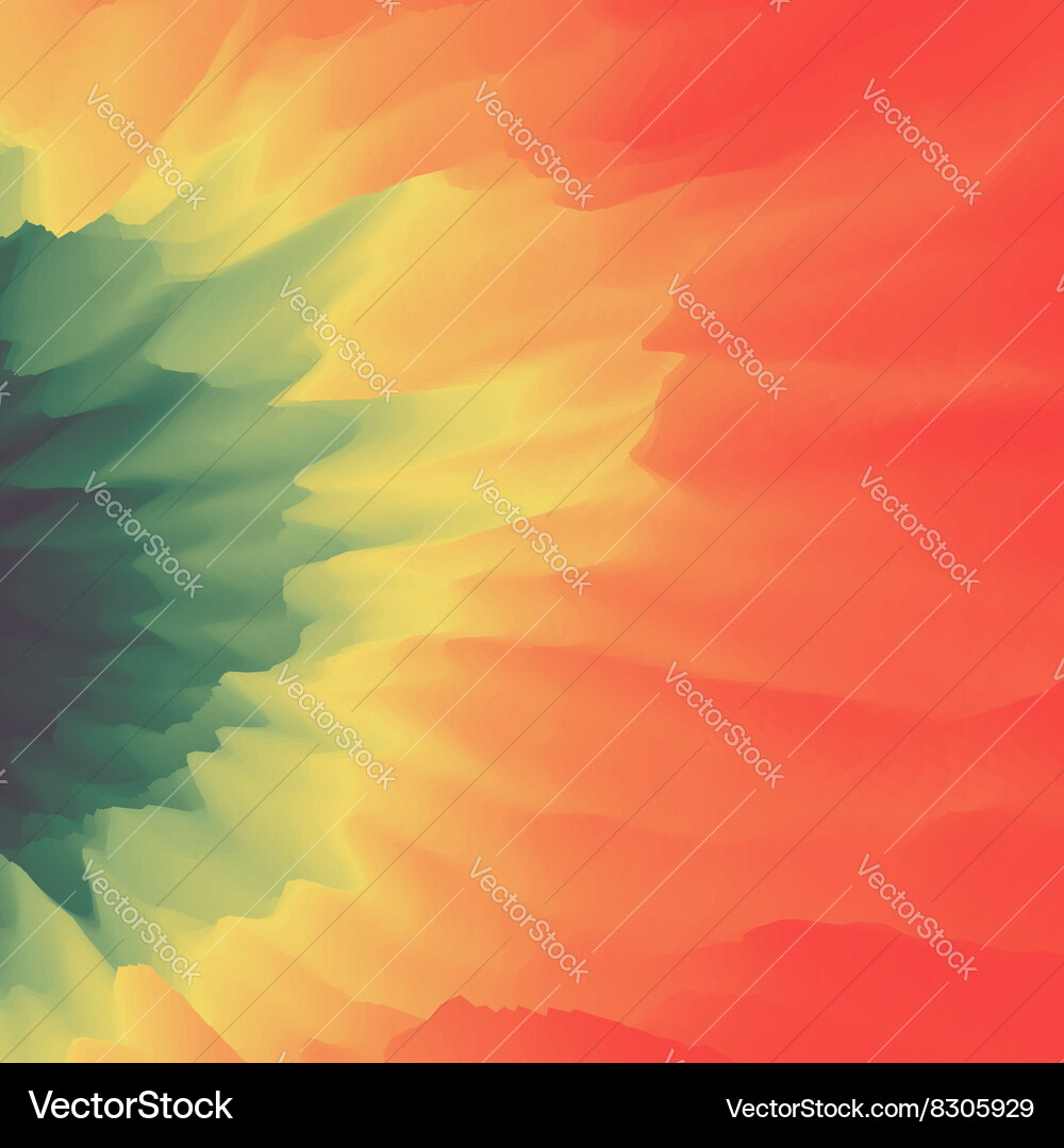 Abstract Color Splash Background Vector Image