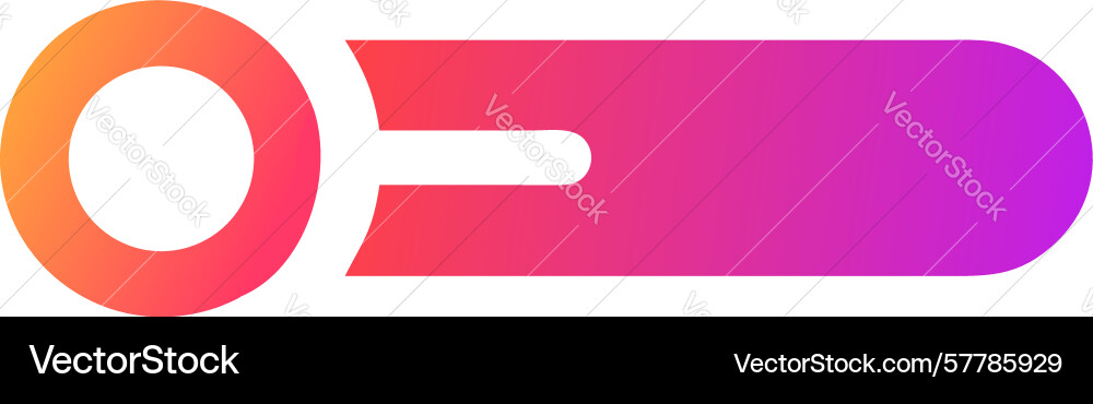 Vibrant search bar dynamic interface design vector image