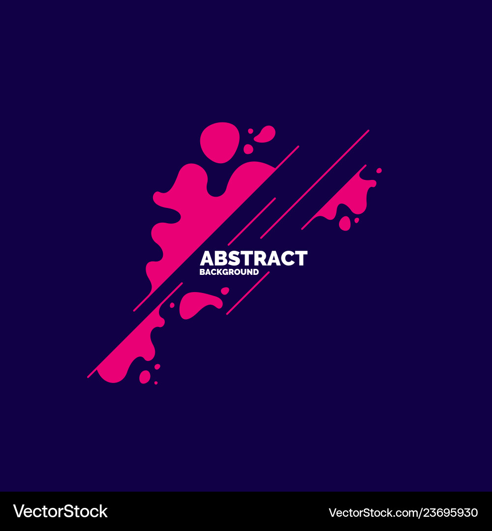 Trendy Abstract Background Composition Royalty Free Vector