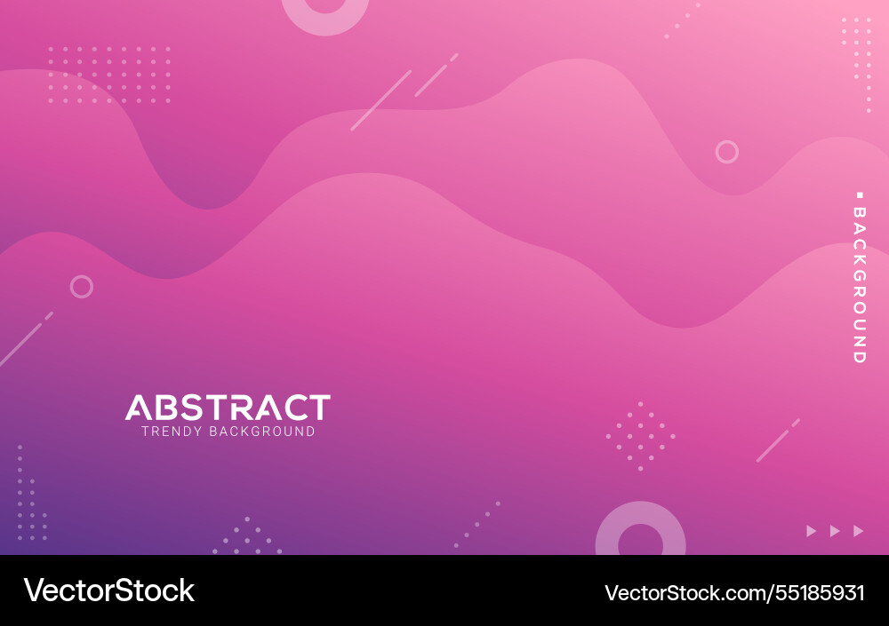 Abstract liquid color gradient background vector image