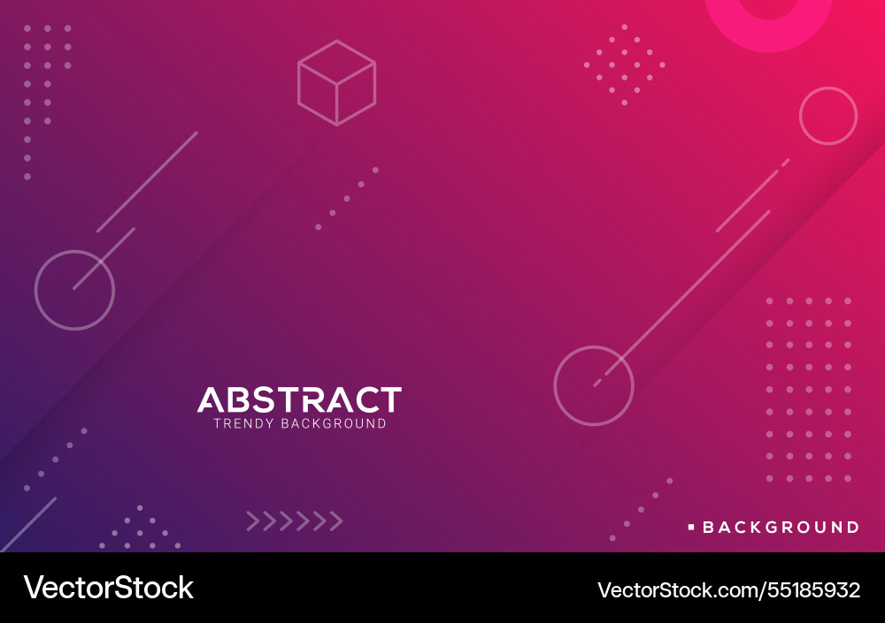 Abstract geometric element gradient background vector image