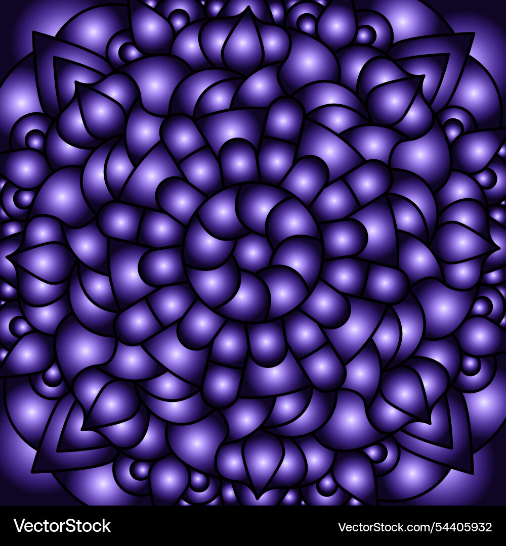 Colorful background with symmetrical pattern vector image