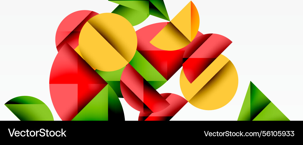 Abstract geometric background with layered Abstract geometric background with layered vector image
