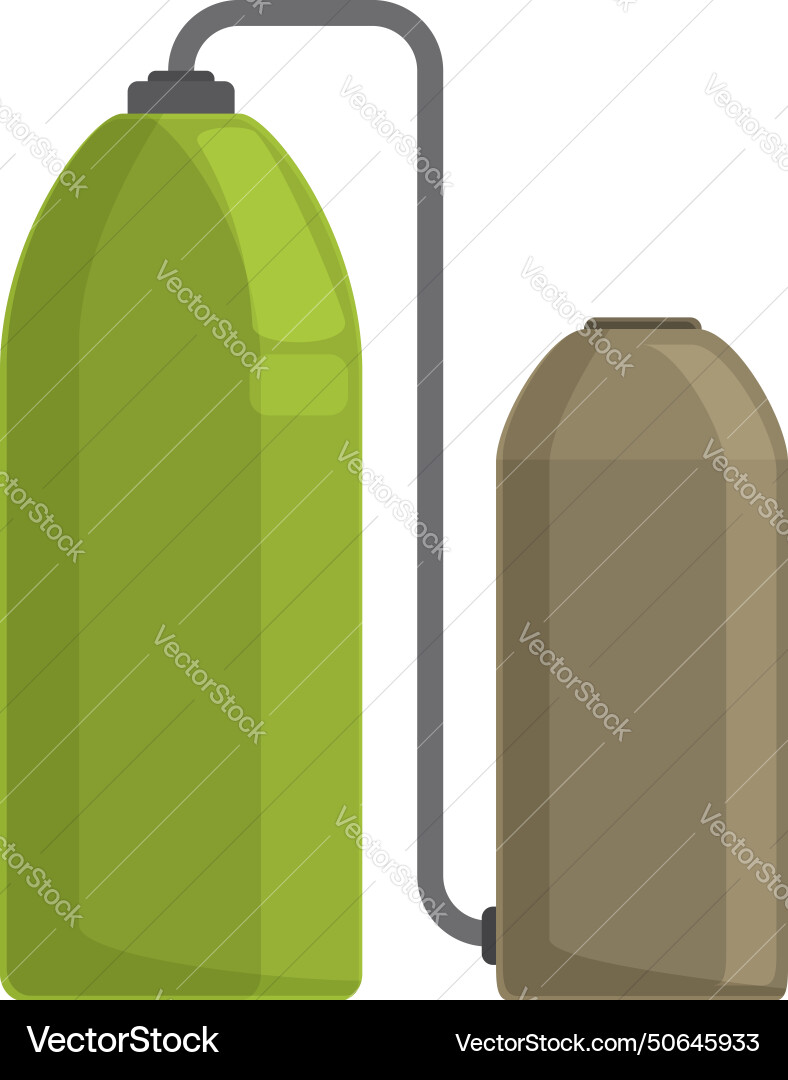 Bio fuel tank icon cartoon electrical Bio fuel tank icon cartoon electrical vector image
