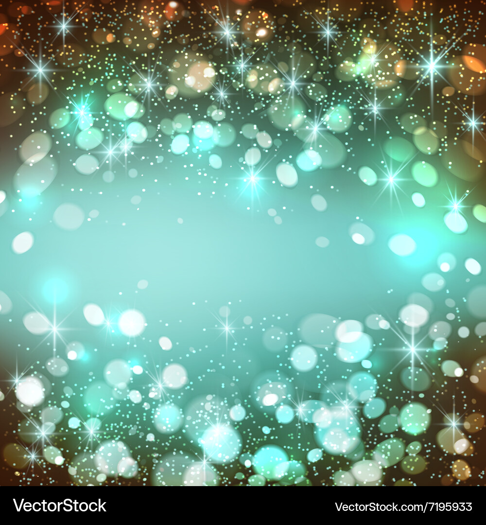 Shining bokeh Vector Image