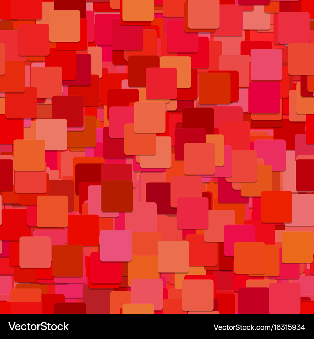 Abstract Red Square Pattern vector image