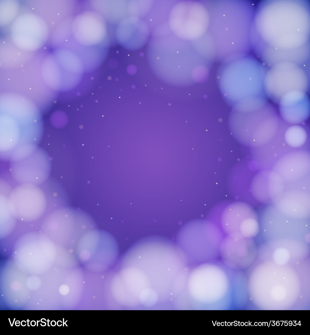 Design layout with bokeh Vector Image