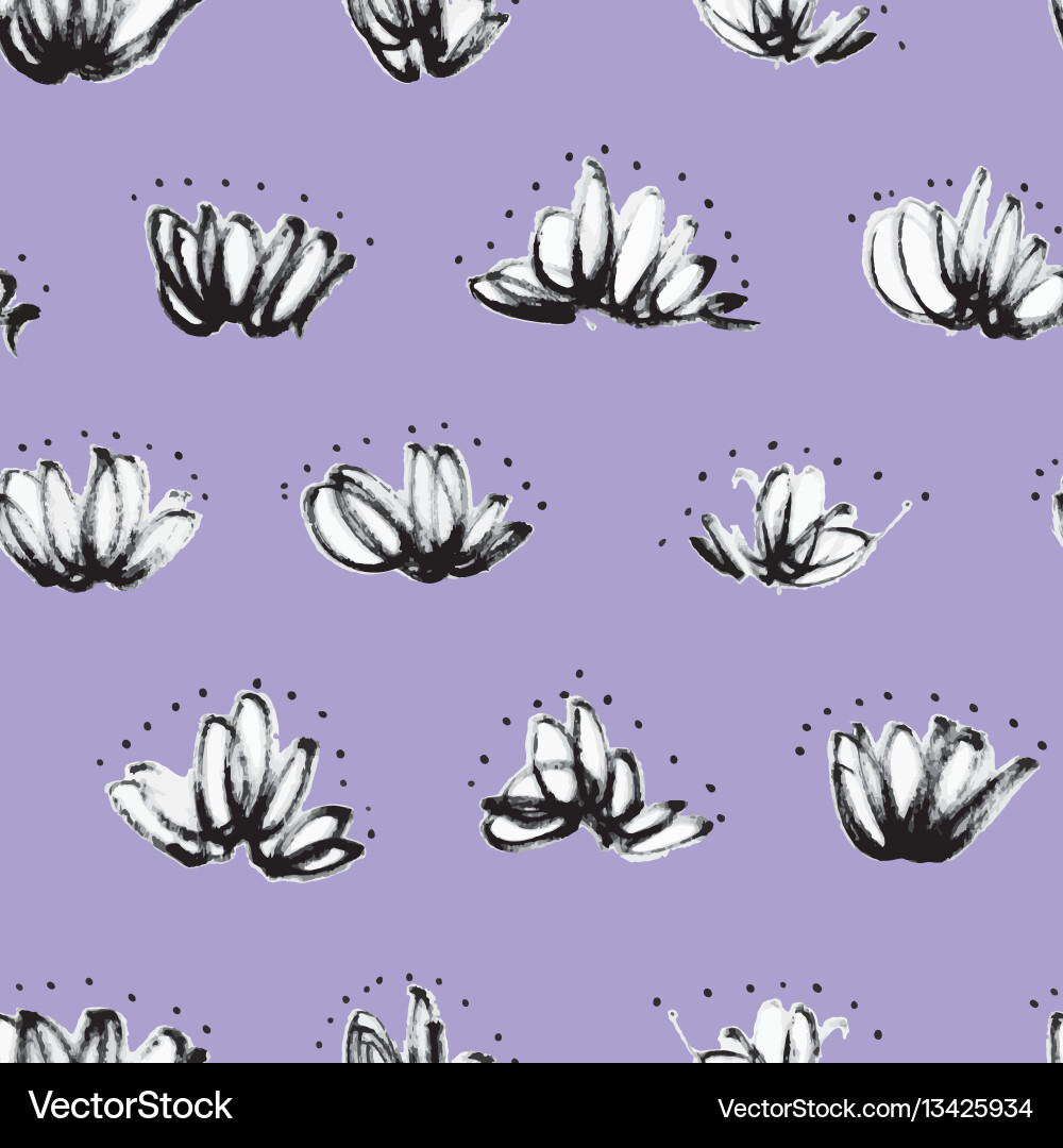 Random Marker Scribble Pattern Vector Image