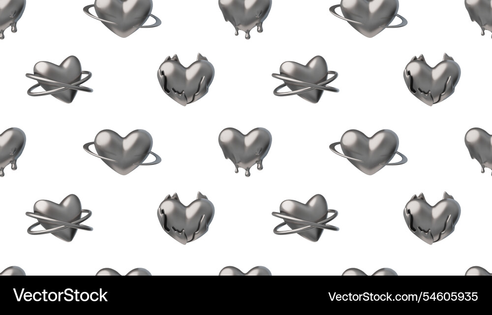 3d of seamless pattern 3d of seamless pattern vector image