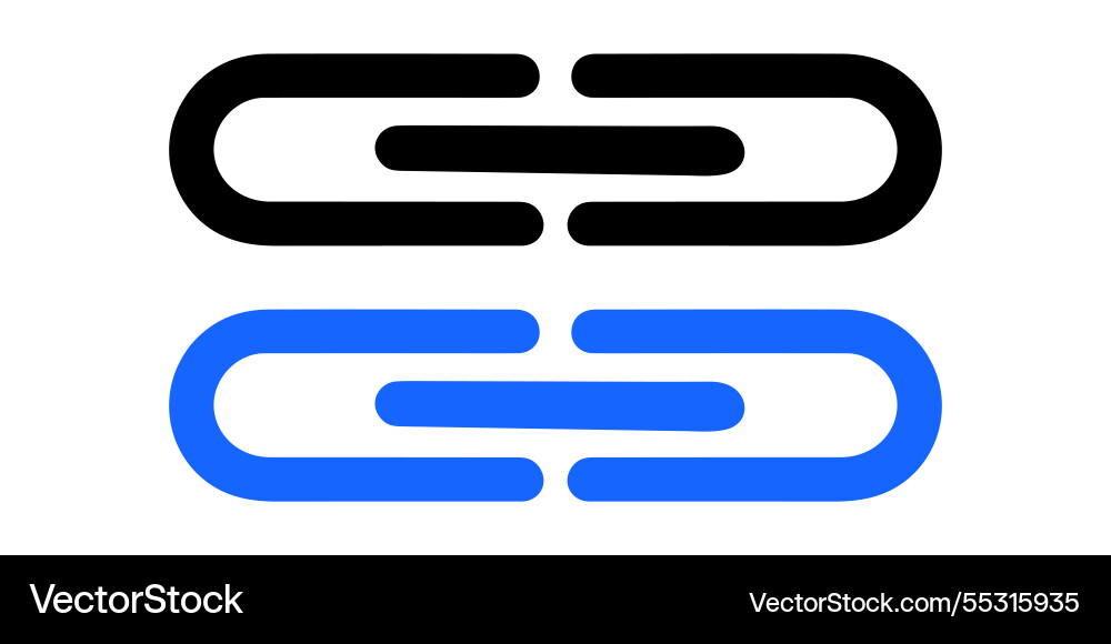 Internet url oder webpage link icons set Internet url oder webpage link icons set vektorbild