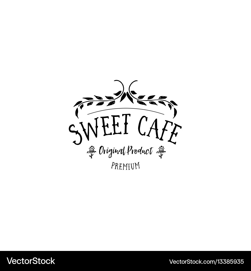 Sweet Bakery Badge Set Vector Image