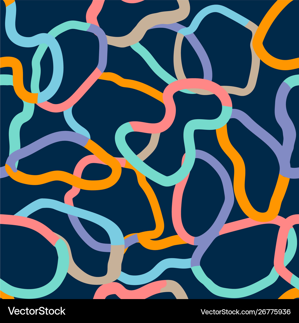 Abstract Curve Pattern – Royalty-Free Vector | VectorStock