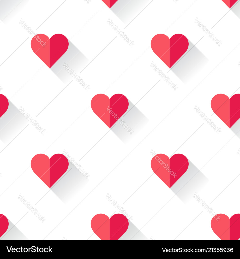 Abstract Heart Pattern vector image