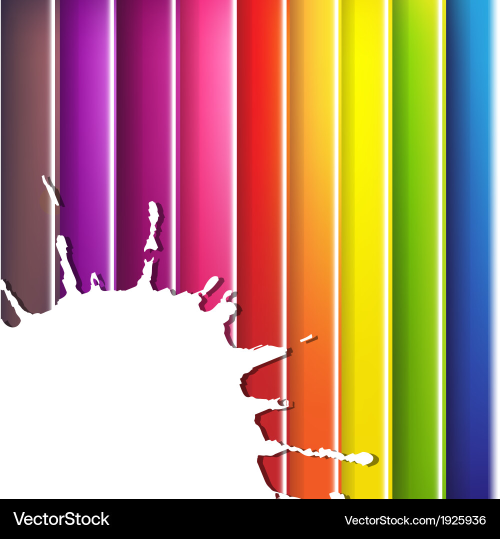 Colorful background with blob Vector Image