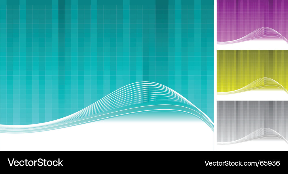 Pixel Grid Background Vector Image