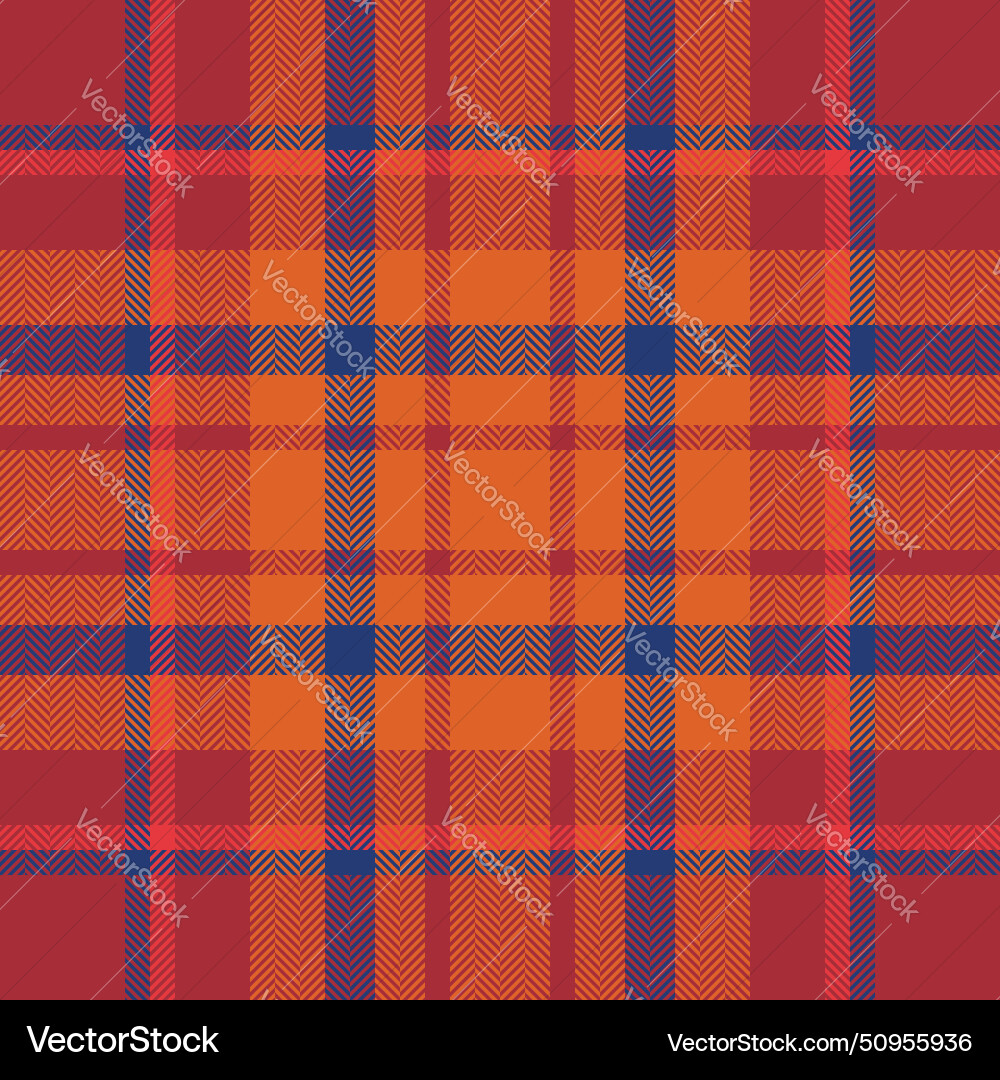 Plaid check pattern seamless fabric texture Plaid check pattern seamless fabric texture vector image