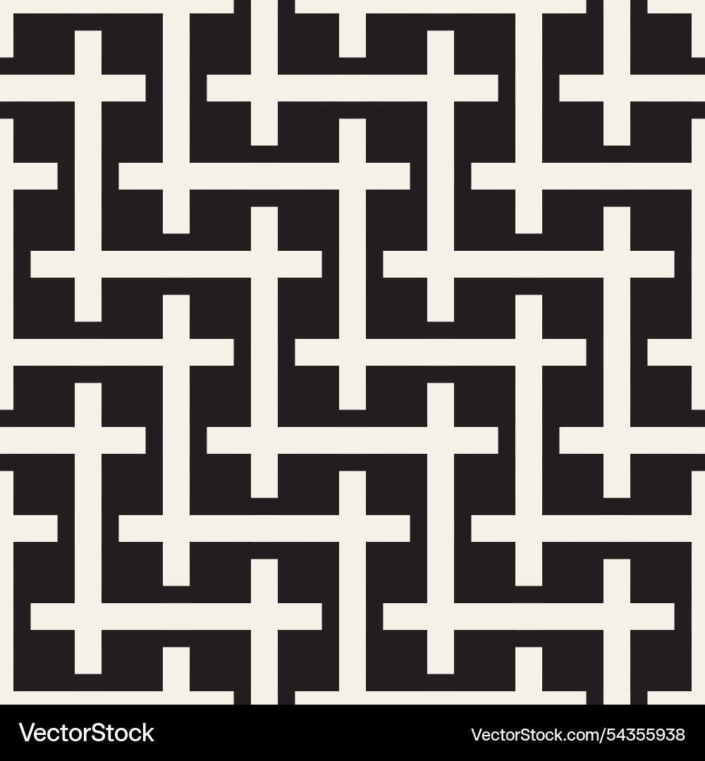 Seamless pattern repeating geometric elements Seamless pattern repeating geometric elements vector image