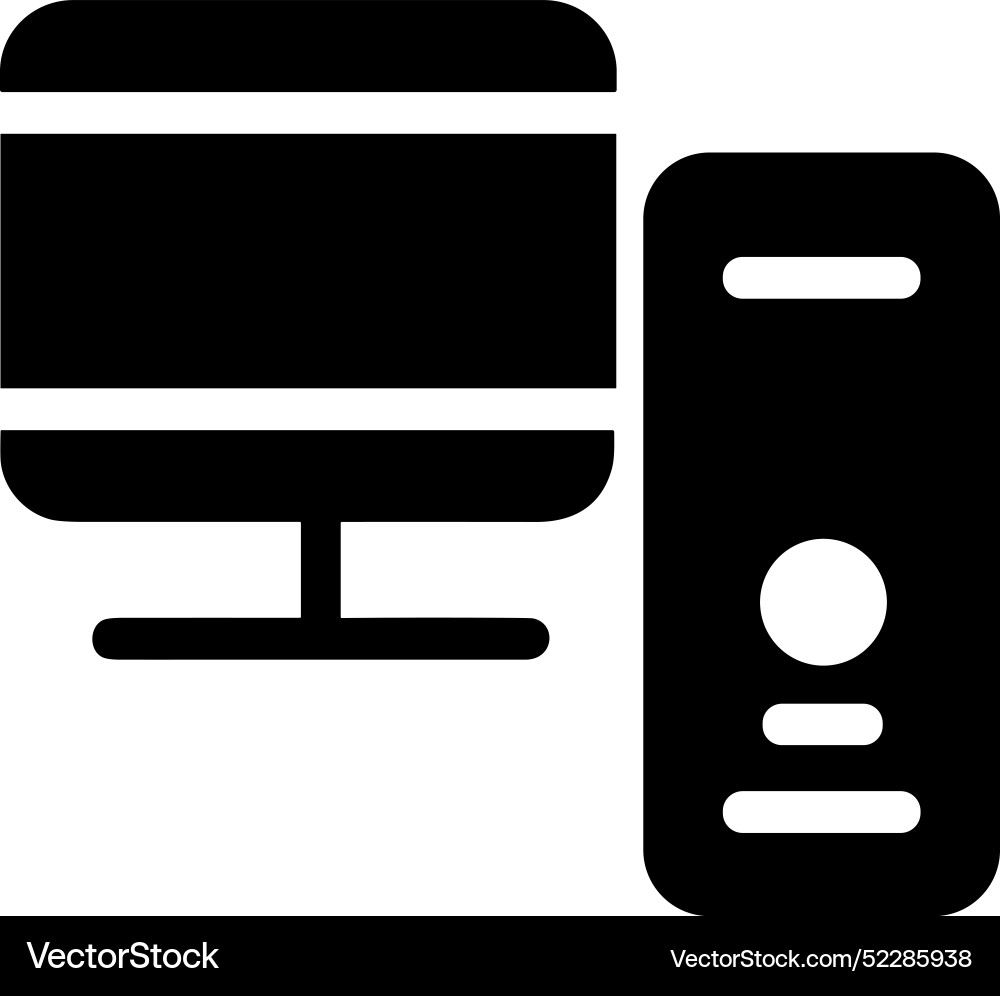 Technology and computer icon symbol image Vector Image