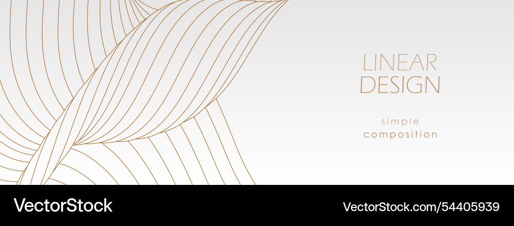 A pattern of wavy lines luxurious abstract A pattern of wavy lines luxurious abstract vector image