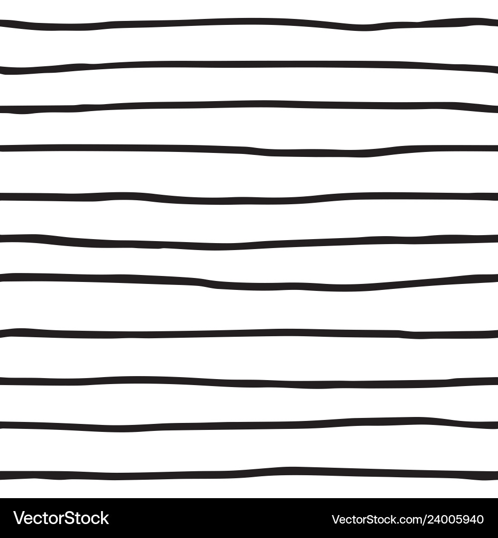 Black and White Scribble Pattern vector image