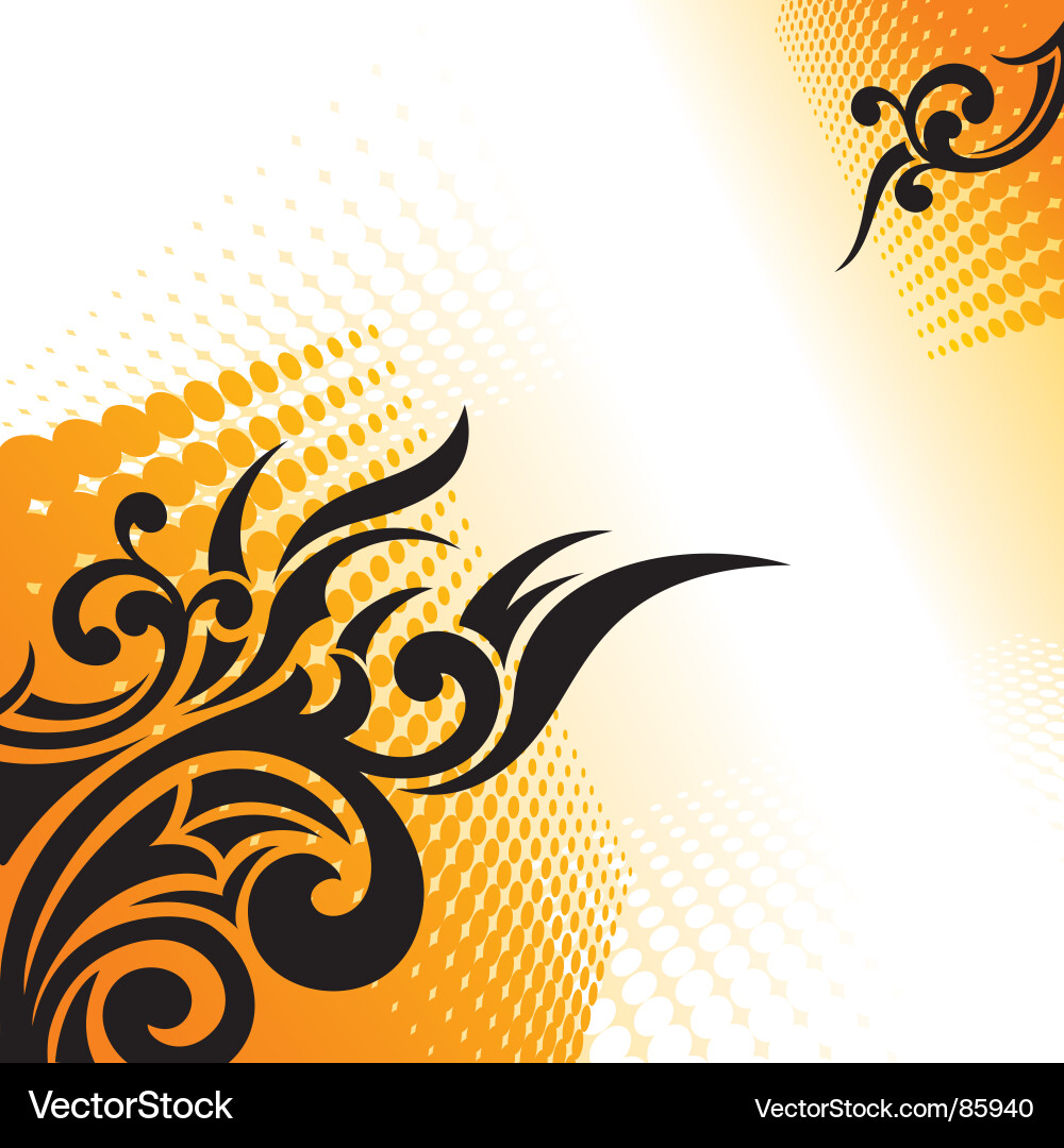 Dynamic Halftone Texture Vector Image