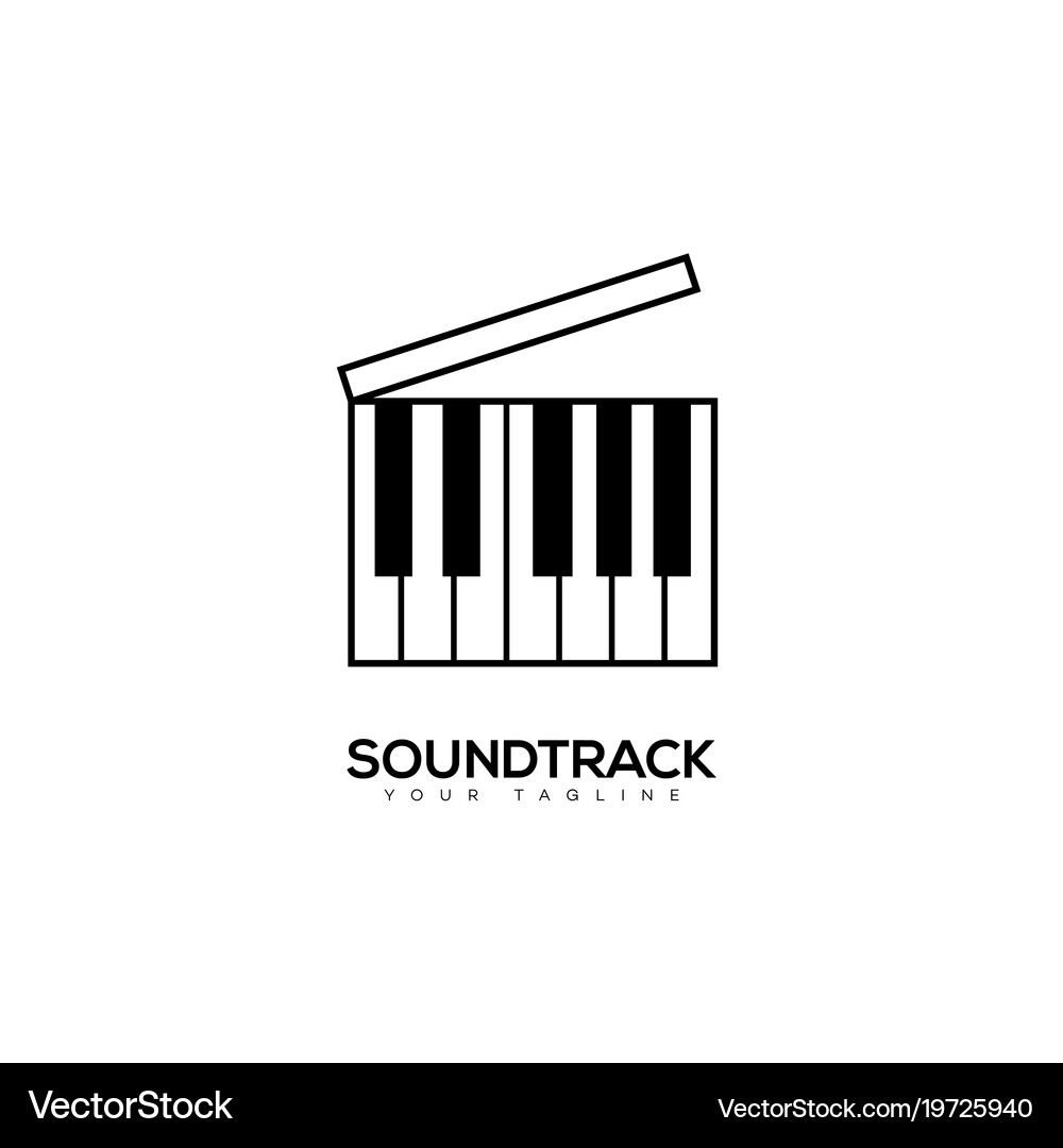Soundtrack logo (19725940) – Royalty-Free Vector | VectorStock, image size:1000x1080