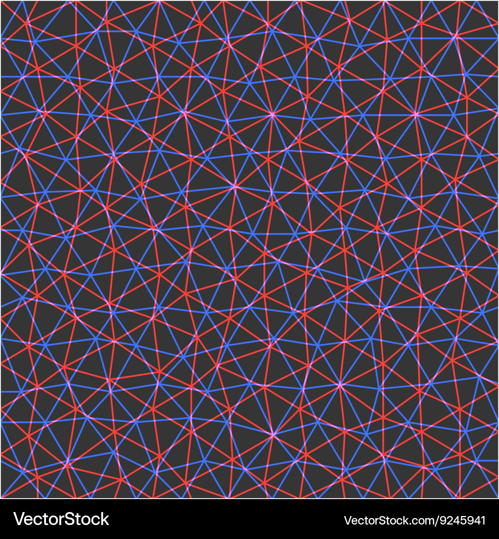 Abstract background of different color lines vector image